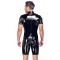 BLACK LEVEL Overall mit Reissverschluss aus Lack Schwarz