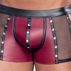 NEK Pants im Mattlook mit Mesh Rot