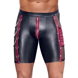 NEK Pants halblang im Mattlook mit Mesh Rot