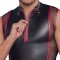 NEK Shirt im Mattlook Schwarz/Rot