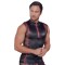 NEK Shirt im Mattlook Schwarz/Rot