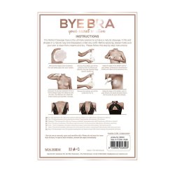 BYE BRA Perfect Cleavage Bruststraffungsband A-F - Nude (3-6 Paar)