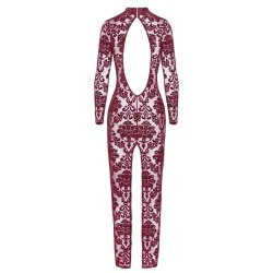 NOIR HANDMADE Kink Royal Gown/Long Dress Bordeaux