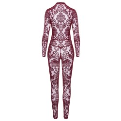 NOIR HANDMADE Kink Royal Catsuit Bordeaux