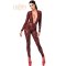 NOIR HANDMADE Kink Royal Catsuit Bordeaux