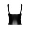 NOIR HANDMADE Vixen Lace-Up Corset Top Schwarz