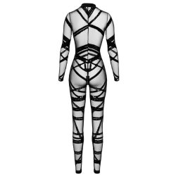 NOIR HANDMADE Bondesque Catsuit Schwarz
