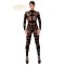 NOIR HANDMADE Bondesque Catsuit Schwarz