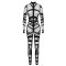 NOIR HANDMADE Bondesque Catsuit Schwarz