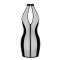 NOIR HANDMADE Luxuria Crystal Sheer Mini Dress Schwarz