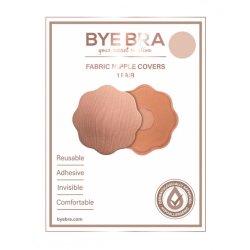 BYE BRA Fabric Nipple Covers 1 Paar Beige