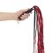 EASY TOYS Kunstleder-Flogger 64 cm Schwarz/Rot