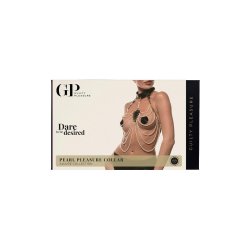 GUILTY PLEASURE ALLURE Pearl Pleasure Halsband Schwarz/Gold
