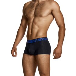 MODUS VIVENDI Linen Boxershorts Schwarz/Blau