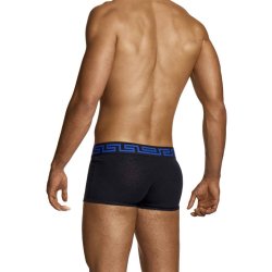 MODUS VIVENDI Linen Boxershorts Schwarz/Blau