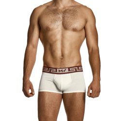 MODUS VIVENDI Linen Boxershorts Beige/Bordeaux