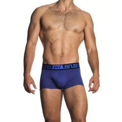 MODUS VIVENDI Linen Boxershorts Blau/Schwarz