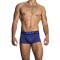 MODUS VIVENDI Linen Boxershorts Blau/Schwarz