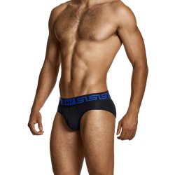 MODUS VIVENDI Linen Classic Brief Schwarz/Blau