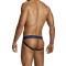 MODUS VIVENDI Linen Jockstrap Schwarz/Blau