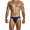 MODUS VIVENDI Linen Jockstrap Schwarz/Blau