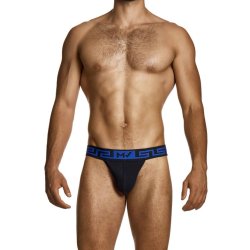 MODUS VIVENDI Linen Thong Schwarz/Blau