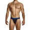 MODUS VIVENDI Linen Thong Schwarz/Blau