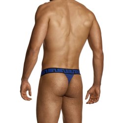 MODUS VIVENDI Linen Thong Blau/Schwarz