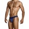 MODUS VIVENDI Linen Thong Blau/Schwarz