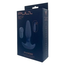DREAM TOYS PULZ Phoebe Up & Down Anal-Plug mit Vibration & Fernbedienung Blau