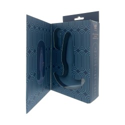 DREAM TOYS PULZ Phoebe Up & Down Anal-Plug mit Vibration & Fernbedienung Blau