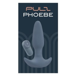 DREAM TOYS PULZ Phoebe Up & Down Anal-Plug mit Vibration & Fernbedienung Blau