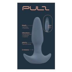 DREAM TOYS PULZ Phoebe Up & Down Anal-Plug mit Vibration & Fernbedienung Blau