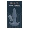 DREAM TOYS PULZ Phoebe Up & Down Anal-Plug mit Vibration & Fernbedienung Blau