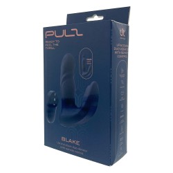 DREAM TOYS PULZ Blake Up & Down Duo Vibrator mit Stossfunktion, Vibration & Fernbedienung Schwarz