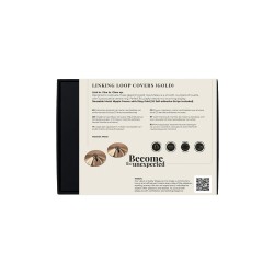 GUILTY PLEASURE ACCENTS Linking Loop Covers Gold