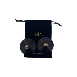 GUILTY PLEASURE ACCENTS Linking Loop Covers Schwarz