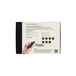 GUILTY PLEASURE INDULGE Crave Bullet Schwarz/Gold
