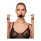GUILTY PLEASURE ALLURE Majestic Pearl Mouthgag Schwarz/Gold