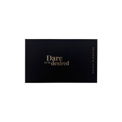GUILTY PLEASURE ALLURE Ballroom Pearl Ankle Cuffs Schwarz/Gold