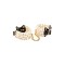 GUILTY PLEASURE ALLURE Soirée Pearl Hand Cuffs Schwarz/Gold