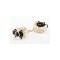 GUILTY PLEASURE ALLURE Soirée Pearl Hand Cuffs Schwarz/Gold