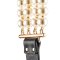 GUILTY PLEASURE ALLURE Luminious Pearl Halsband & Leine Schwarz/Gold