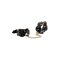 GUILTY PLEASURE ECLIPSE Astral Braided Ankle Cuffs Schwarz/Gold