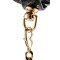GUILTY PLEASURE ECLIPSE Astral Braided Ankle Cuffs Schwarz/Gold