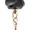 GUILTY PLEASURE ECLIPSE Lunar Braided Halsband & Leine Schwarz/Gold