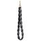 GUILTY PLEASURE ECLIPSE Lunar Braided Halsband & Leine Schwarz/Gold