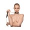 GUILTY PLEASURE ECLIPSE Lunar Braided Halsband & Leine Schwarz/Gold