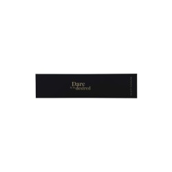 GUILTY PLEASURE ECLIPSE Beacon Braided Blindfold Schwarz/Gold