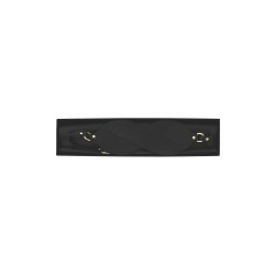 GUILTY PLEASURE ECLIPSE Beacon Braided Blindfold Schwarz/Gold